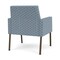Lesro Mystic Lounge Reception Guest Chair, Bronze, RS Rain Song Upholstery ML1101 - alternate 2
